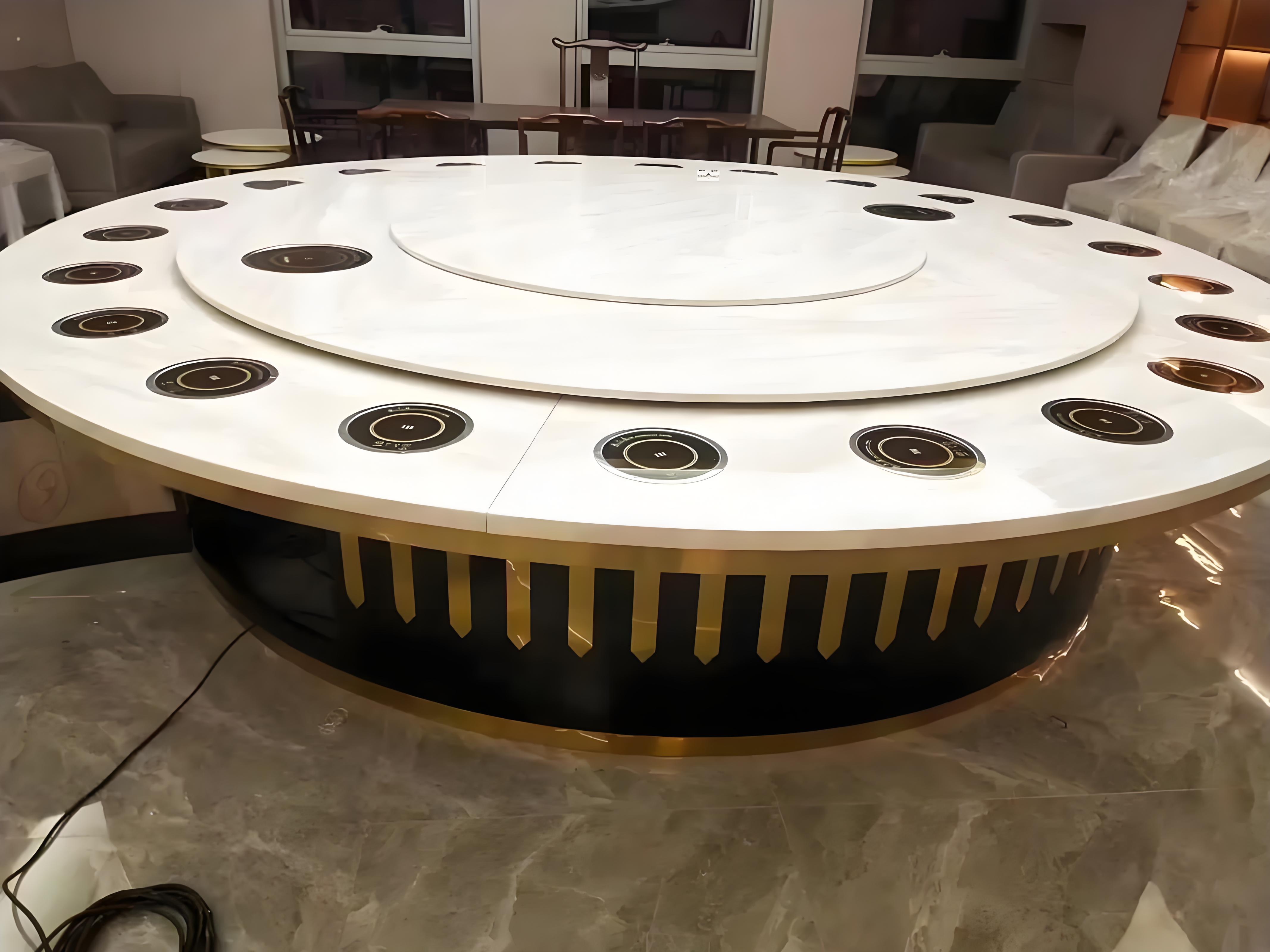 辽阳市旋转火锅桌地锅鸡灶台 - 价格